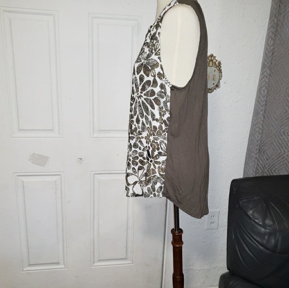 NWT Loft Green Top L